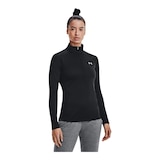 Under Armour Women's Tech™ 1/2 Zip Long Sleeve Top Front_Angled_Right