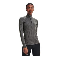 Under Armour Women's Tech™ 1/2 Zip Long Sleeve Top Front_Angled_Right