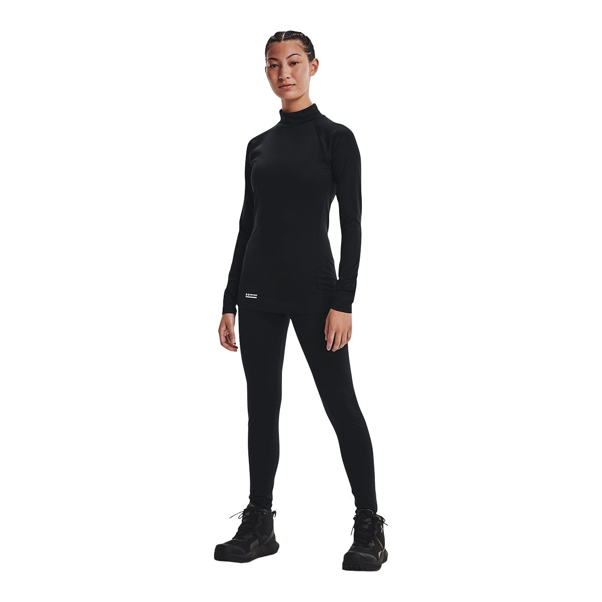 Under Armour Women's Tactical Mock ColdGear® Infrared Base T Shirt