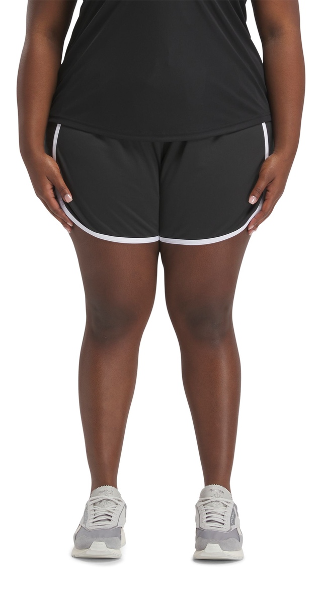 Reebok Women's Plus Size Knit Shorts