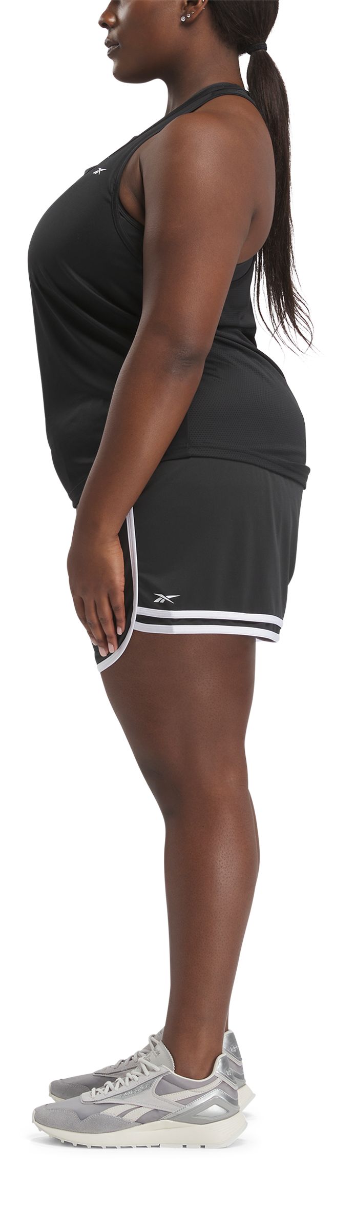 Reebok Women's Plus Size Knit Shorts
