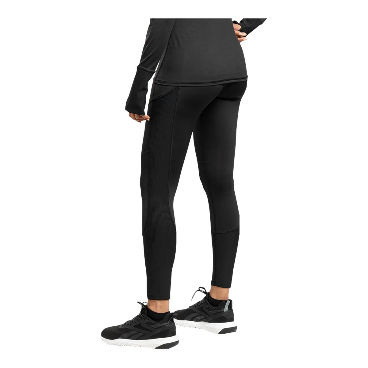 Reebok Women's Lux High Rise Thermowarm+ Graphene 25 Inch Tights