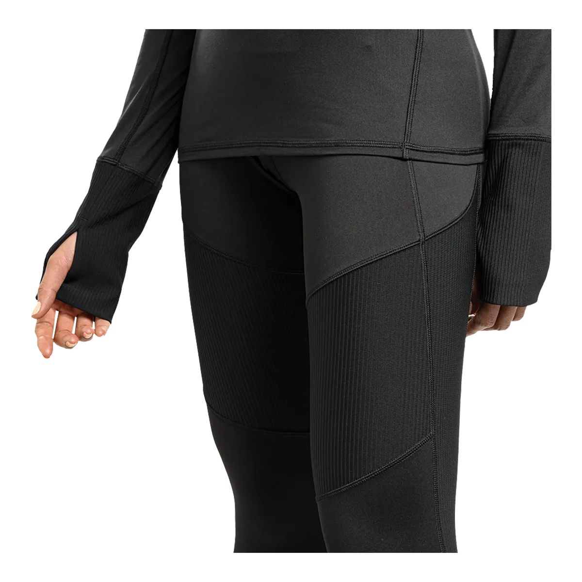 Reebok Women's Lux High Rise Thermowarm+ Graphene 25 Inch Tights