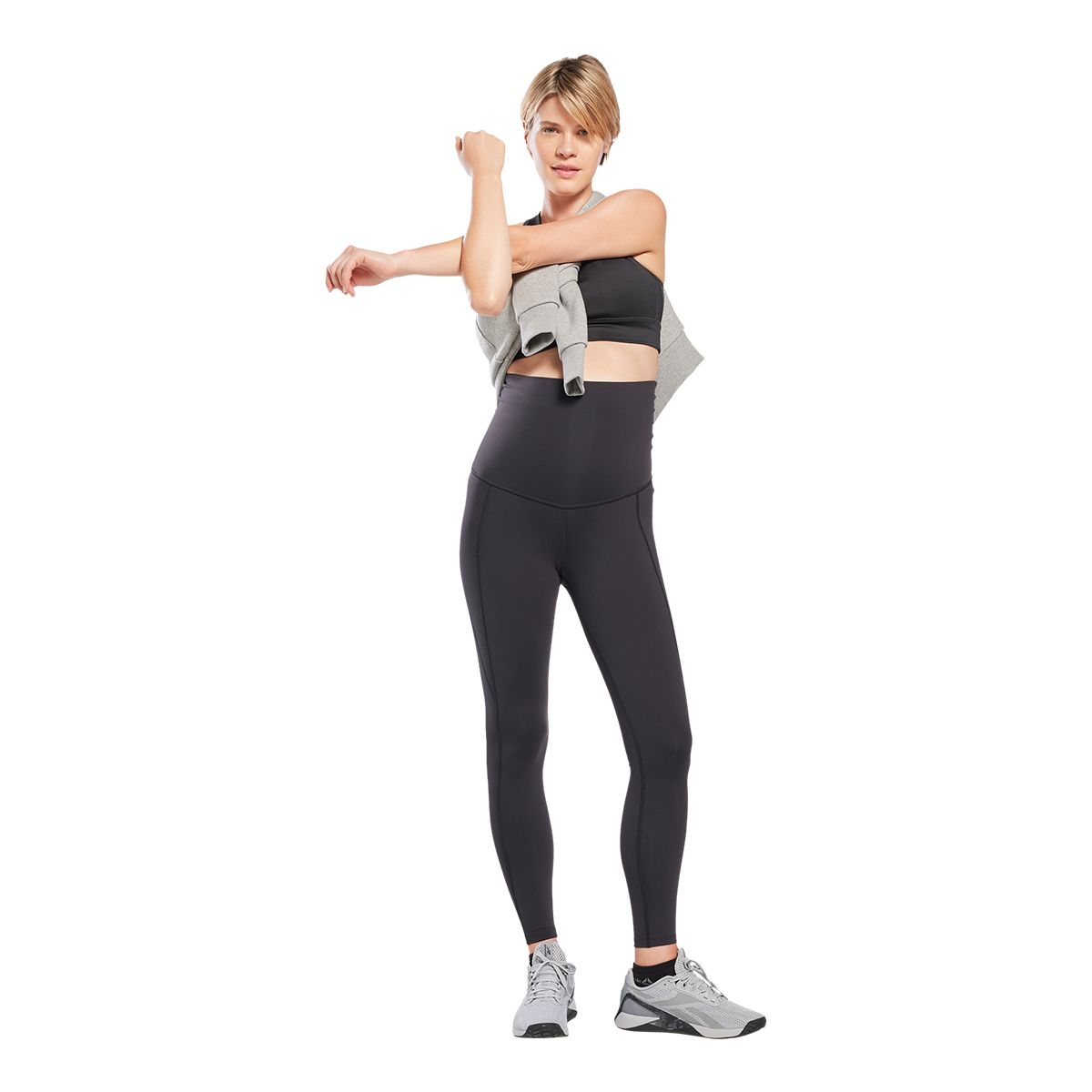 Reebok Womens's Reebok lux maternity tights 2.0