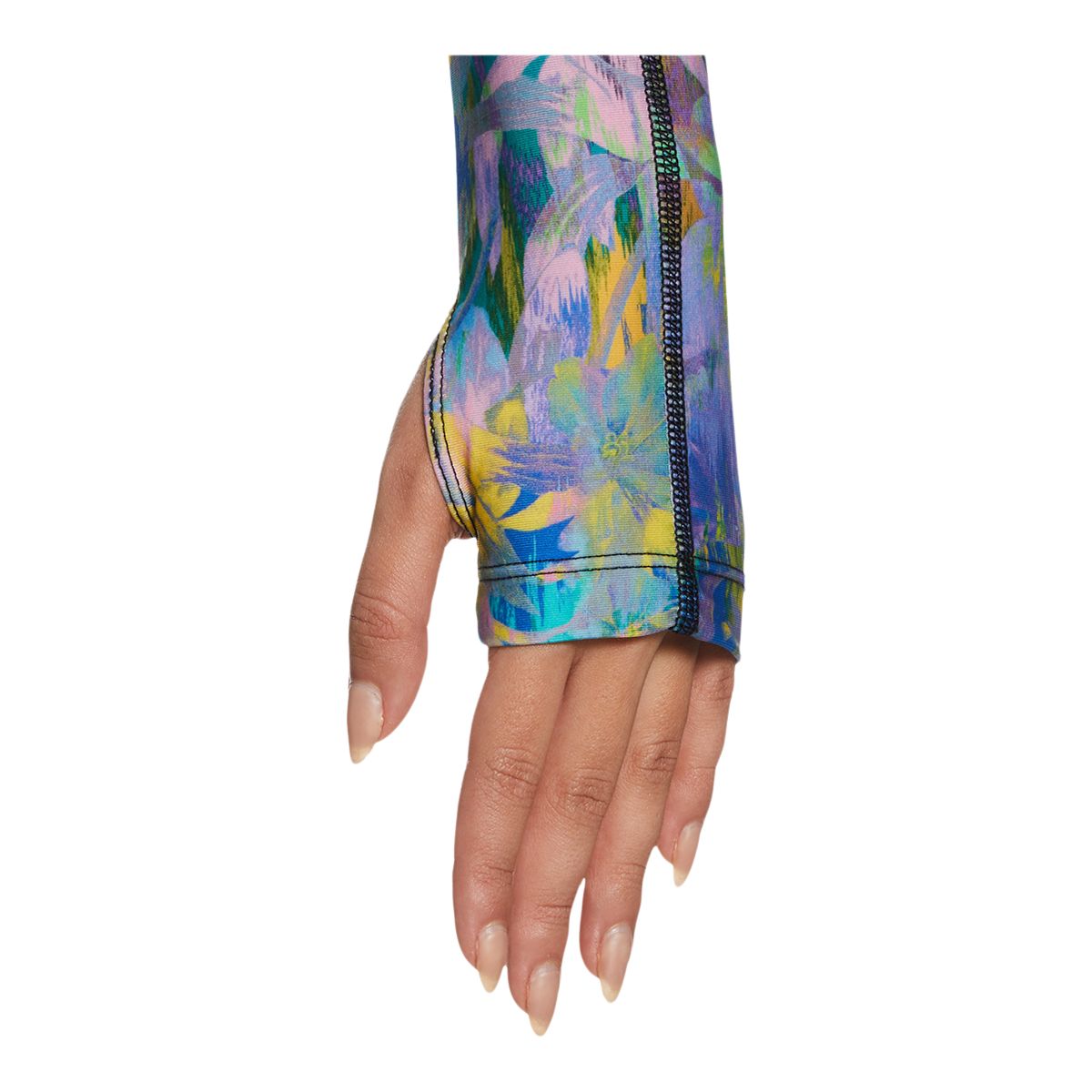 Nike Women's Crop Hydro Long Sleeve Rashguard