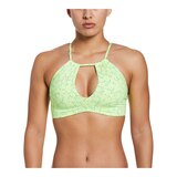 Nike Women's Dots High Neck Bikini Top Front_Flat