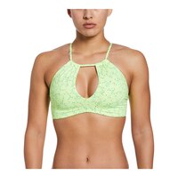 Nike Women's Dots High Neck Bikini Top Front_Flat