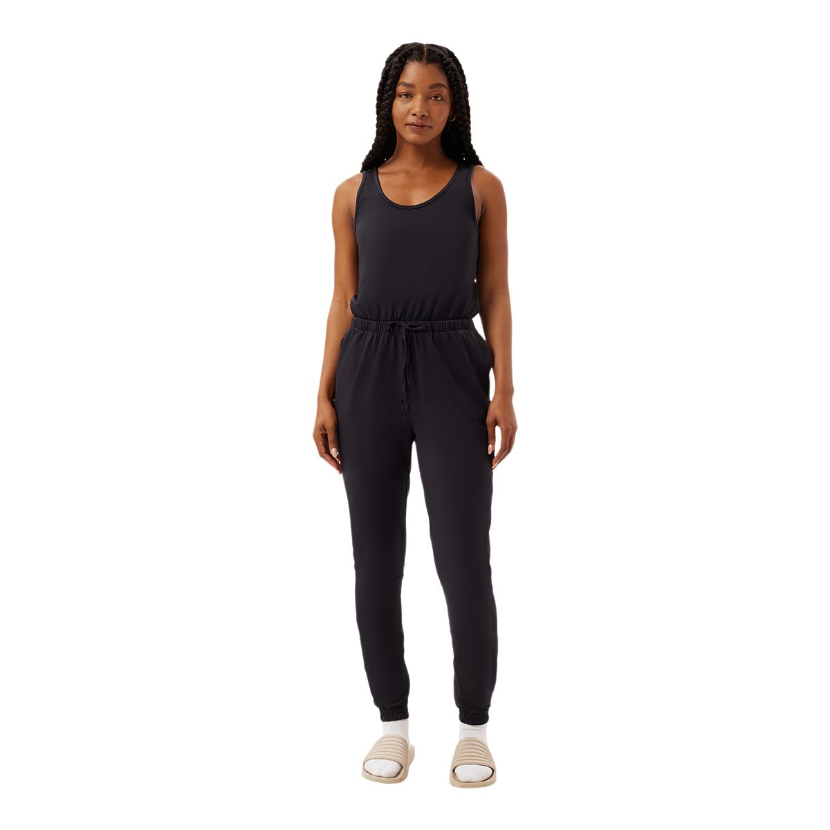 Girlfriend Collective Women's Reset Scoop Jumpsuit