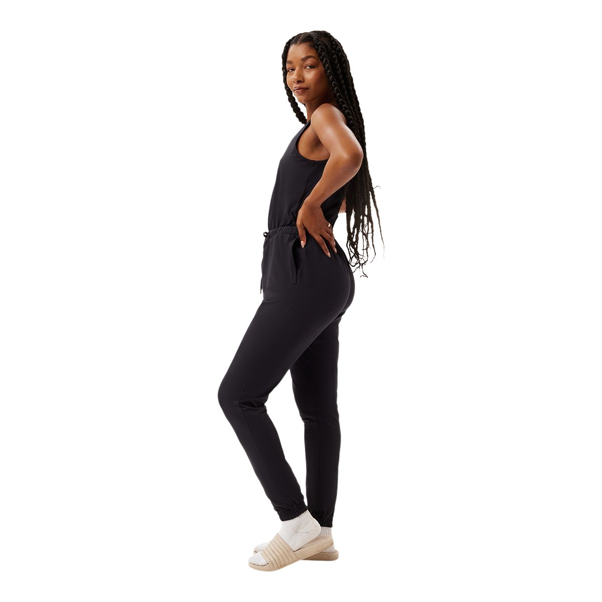 Girlfriend Collective Women's Reset Scoop Jumpsuit