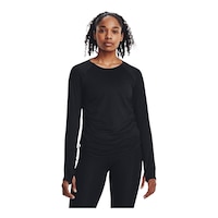 Under Armour Women's Motion Longline Long Sleeve Shirt Front_Flat