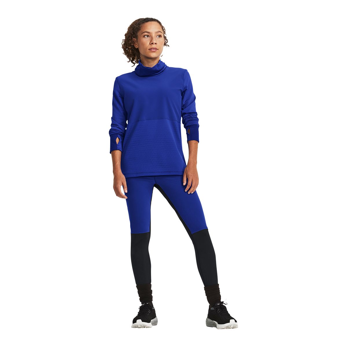 Under Armour Women's Qlifier Cold Funnel Long Sleeve Shirt