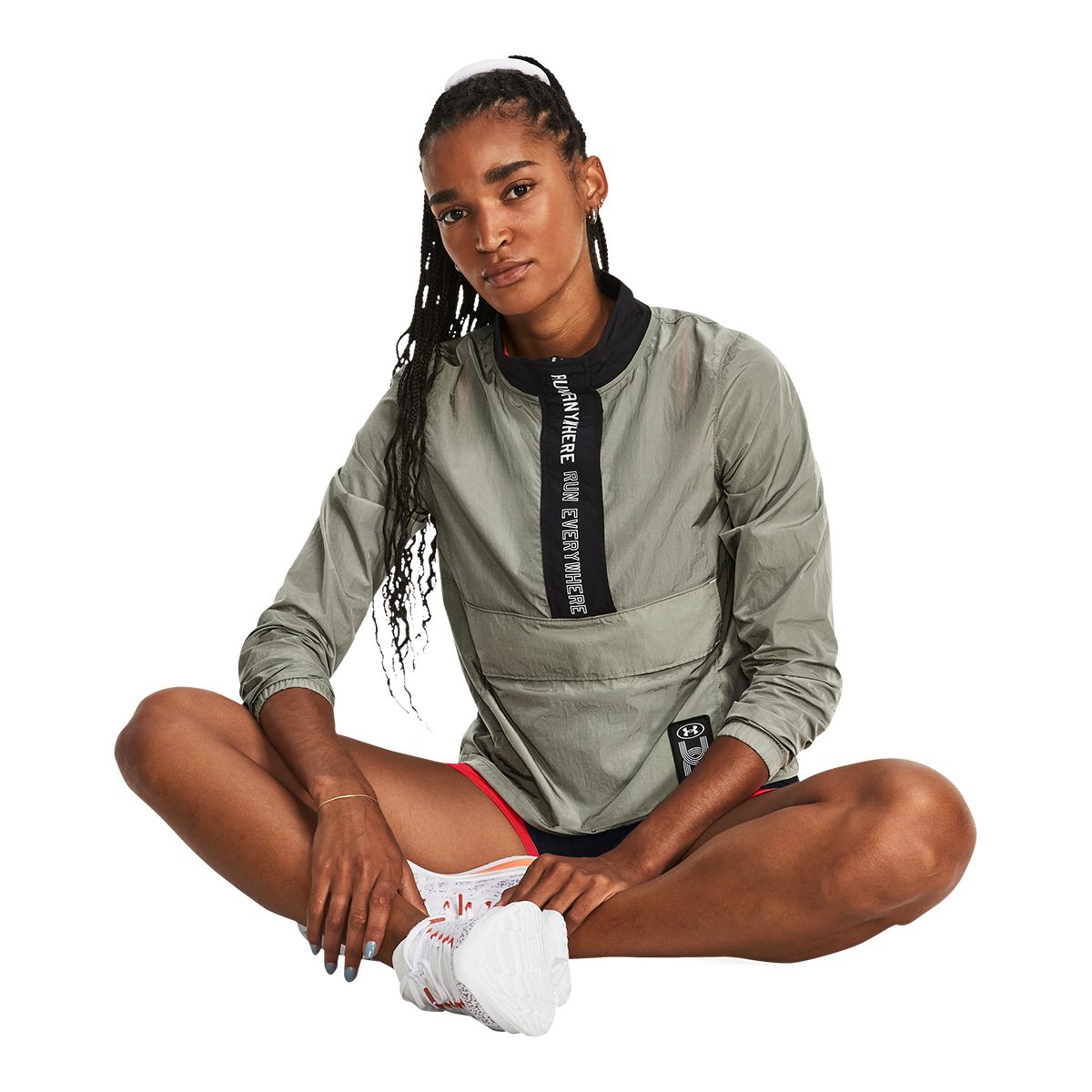 Under Armour Women's Run Everywhere Layer Long Sleeve Shirt