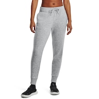 Under Armour Women's Rival Fleece Jogger Pants Front_Flat