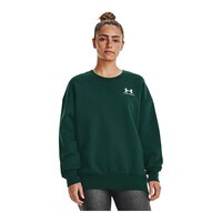 Under Armour Women's Essential OS Crew Sweatshirt Front_Flat