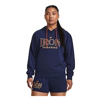 Under Armour Women's Project Rock Everyday Terry Hoodie Front_Flat
