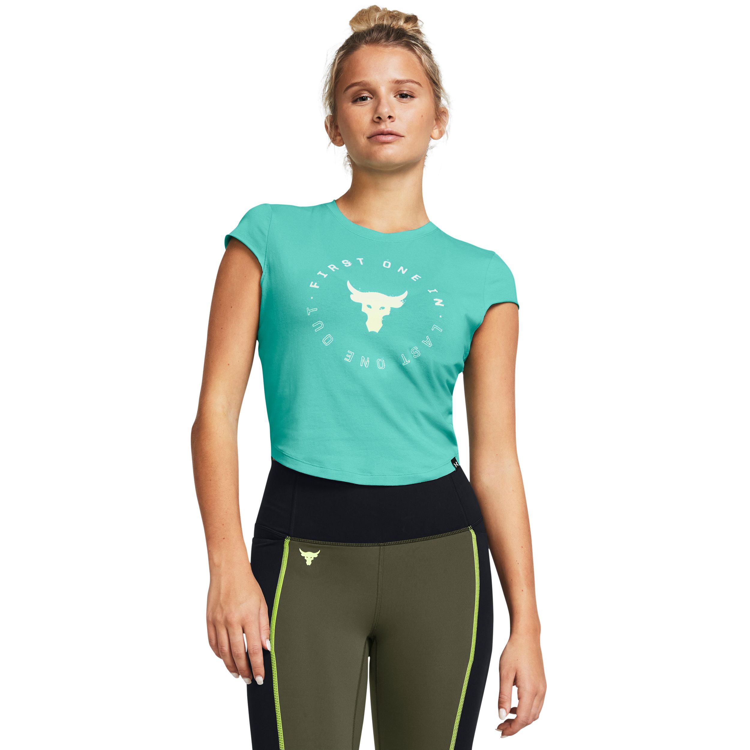 Under Armour Women's Project Rock Arena Baby T Shirt