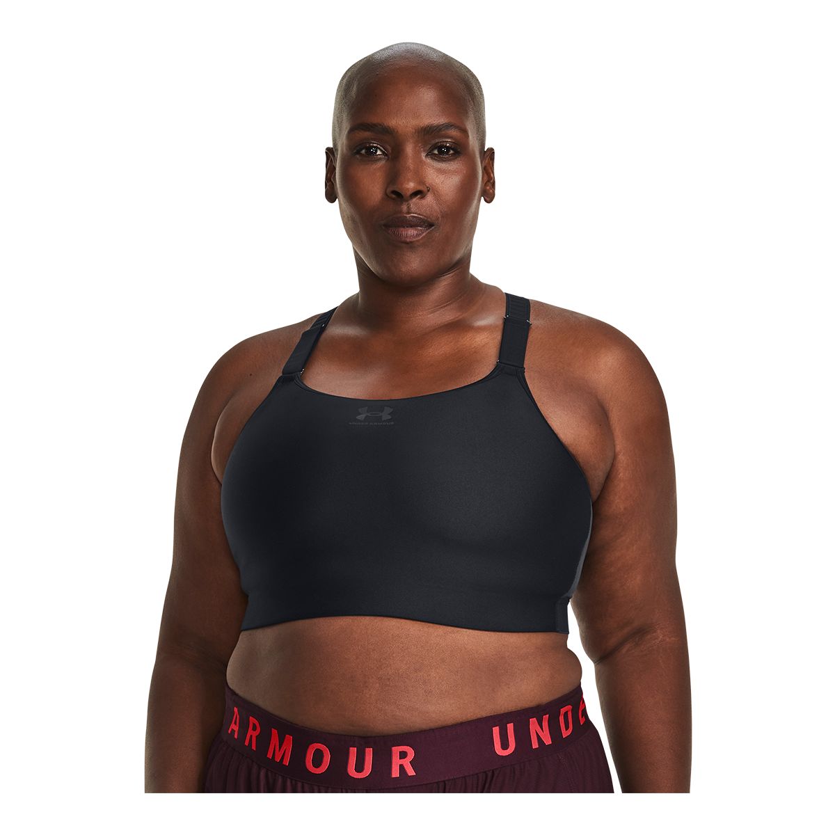 Buy Under Armour Crossback Mid Sports Bras Women Coral, Black online
