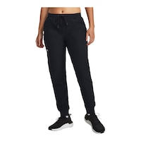 Under Armour Women's Armour Woven Pants Front_Three_Fourths_Angled_Left