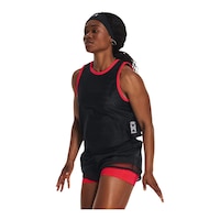 Under Armour Women's Run Everywhere Tank Front_Three_Fourths_Angled_Left