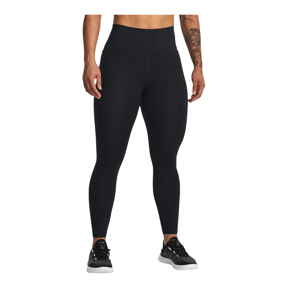 High waisted under armour leggings best sale