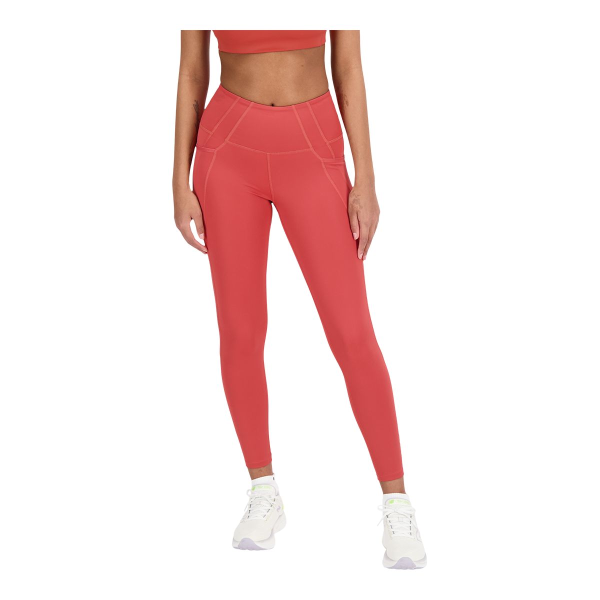 NWT DSG Womens Sliced Ankle 7/8 Legging Rose Water XS Gym