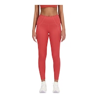 New Balance Women's Shape Shield 7/8 High Rise Tights Front_Flat