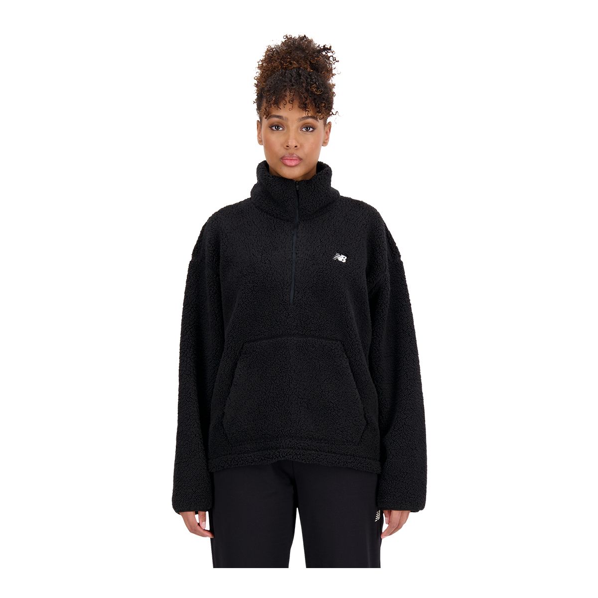 New Balance Women s Sherpa Pullover Jacket The Pen Centre