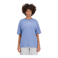New Balance Women's Plus Size Athletics T Shirt Front_Flat