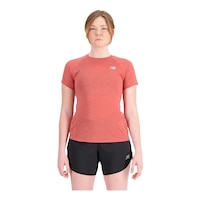 New Balance Women's Run Impact T Shirt Front_Flat