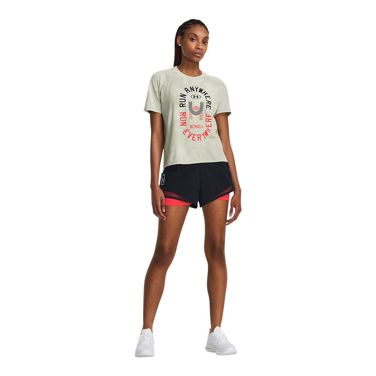 Under Armour Women's Run Everywhere Graphic T Shirt