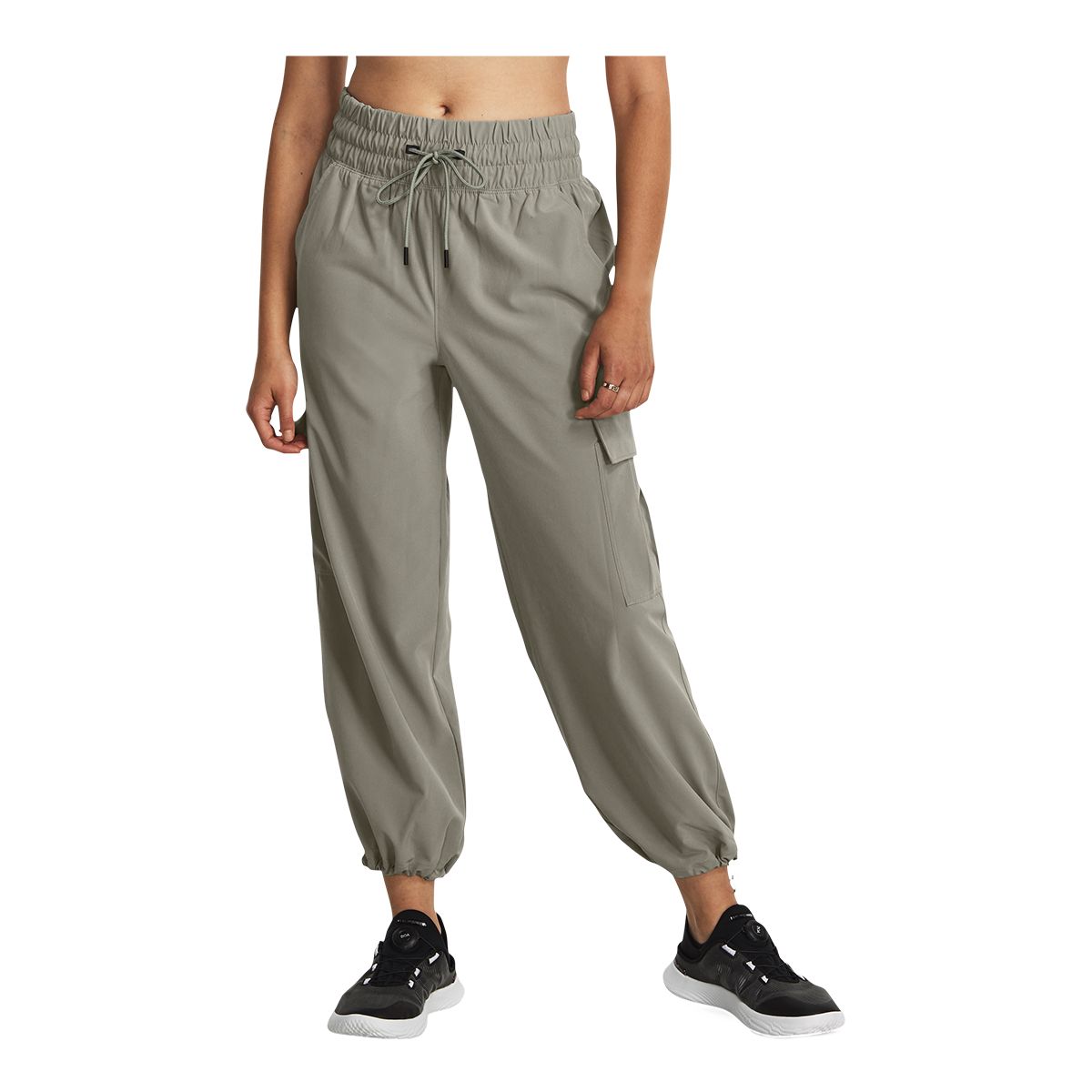 Under Armour Women's Sport Woven Pants Review With Try On 