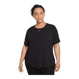 Nike Women's One Luxe Dri-FIT Stdandard T Shirt Front_Flat