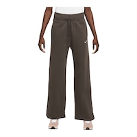 Nike Women's Sportswear Phoenix Fleece Pants, Casual, High Rise, Wide Leg Front_Flat