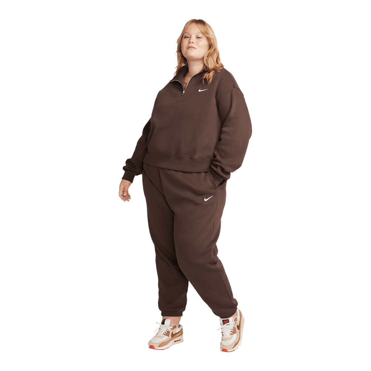 nike womens brown tracksuit