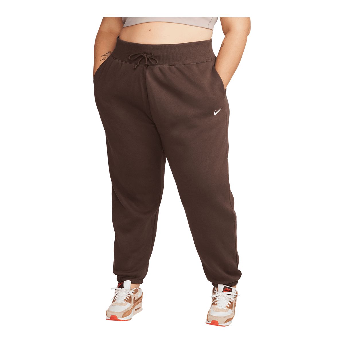 Nike Sportswear Women's Plus Size Phoenix Fleece High Rise Pants