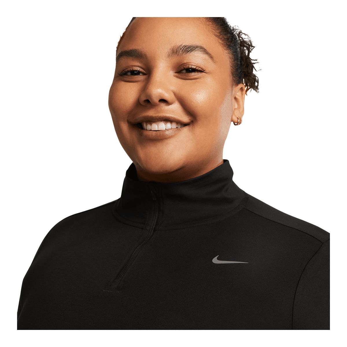 Nike Women's Run Swift Element Dri-FIT UV 1/2 Zip Long Sleeve Top