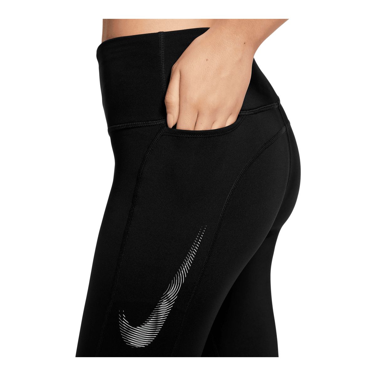 Nike Women's Run Dri-FIT Fast Mid Rise 7/8 Tights