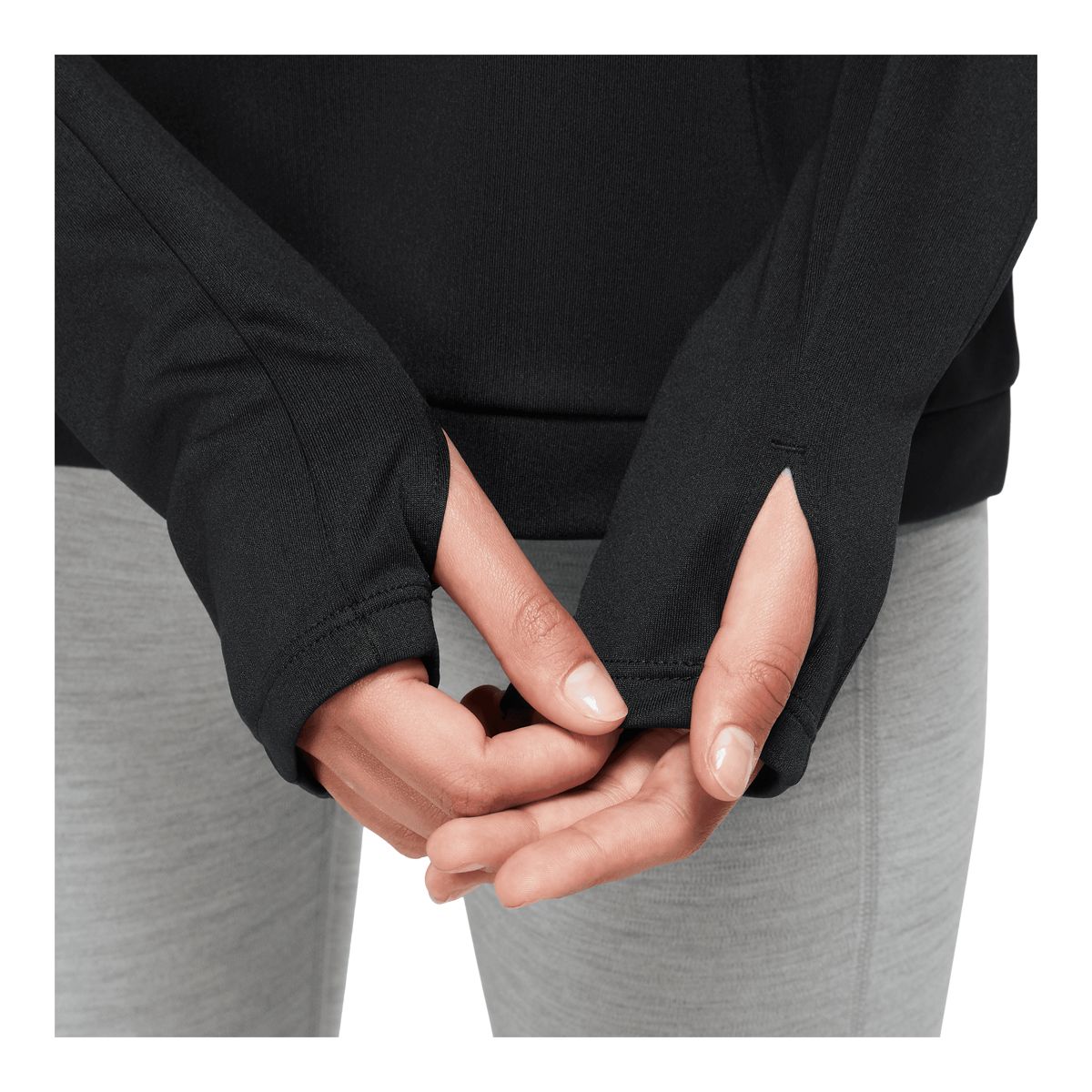 Nike Women's Run Dri-FIT Swoosh HBR Pacer 1/2 Zip Long Sleeve Top