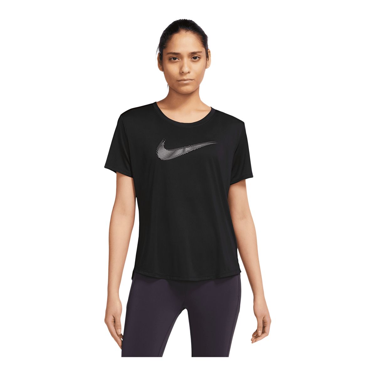 Nike Women's Run Dri-FIT Swoosh HBR T Shirt