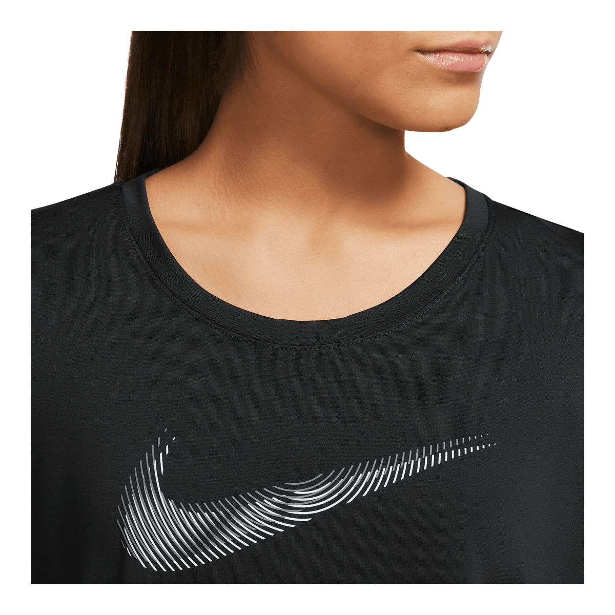 Nike Women's Run Dri-FIT Swoosh HBR T Shirt