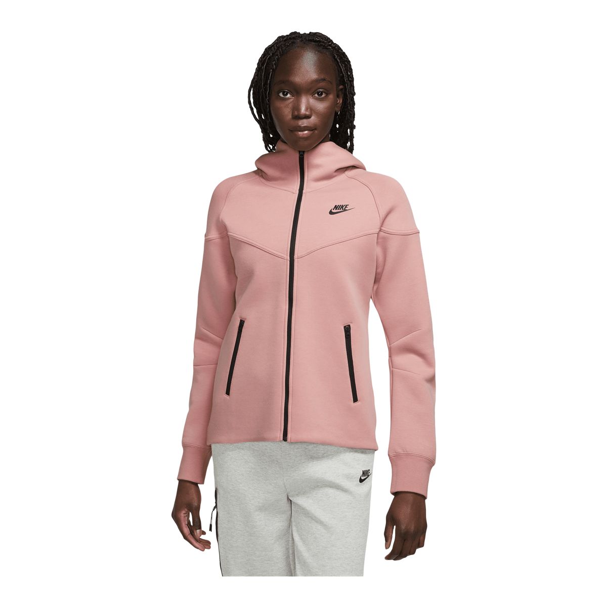 Nike Sportswear Tech Fleece Windrunner Full Zip-Up Hoodie & Mid-Rise  Joggers❤️ Women's (XS-L) $145 FB8338-331 Women's (XS-L) $1