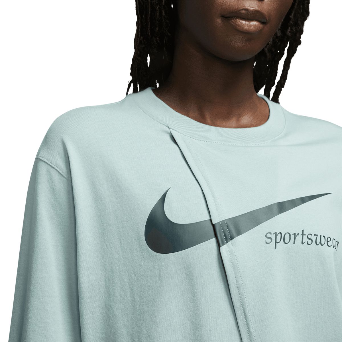 Nike curve t shirt best sale