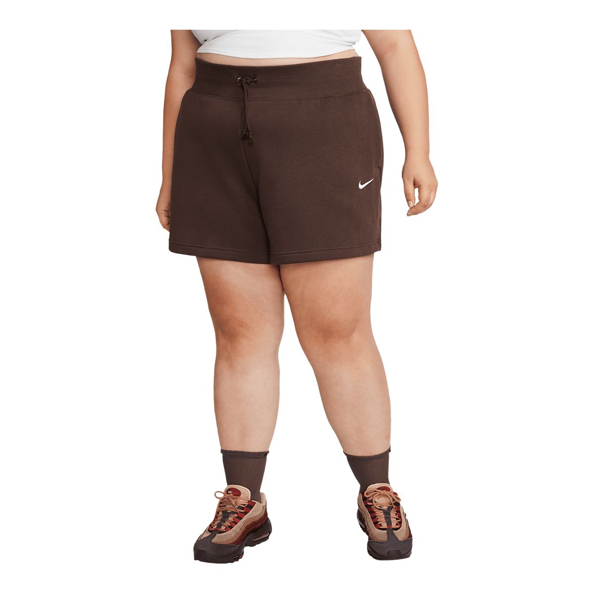 Nike Women's Phoenix Fleece High Rise Shorts