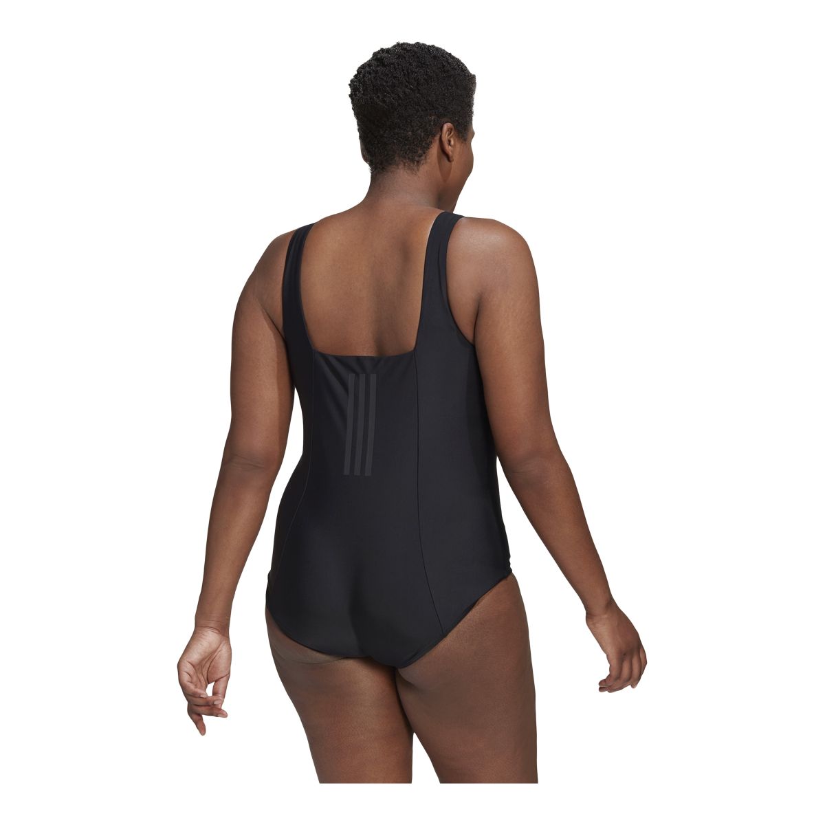 adidas Women's Plus Size Iconisea H S In One Piece Swimsuit