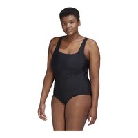 adidas Women's Plus Size Iconisea H S In One Piece Swimsuit Front_Angled_Left