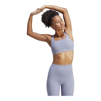 adidas Women's CoreFlow Stos Workout Bra Front_Flat