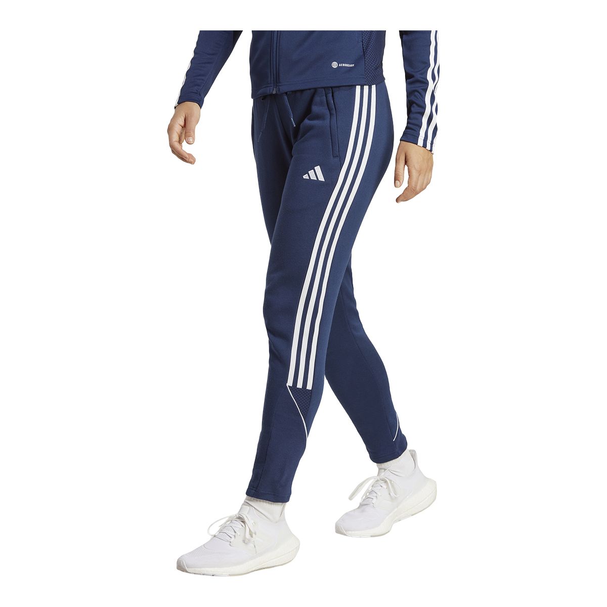 adidas Essentials WarmUp 3Stripes Womens Plus Size Tracksuit Pants   Free Shipping  DSW