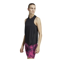 adidas Women's Hiit Quickburn Tank Front_Angled_Left