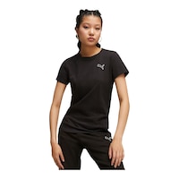 PUMA Women's Better Essential T Shirt Front_Angled_Left