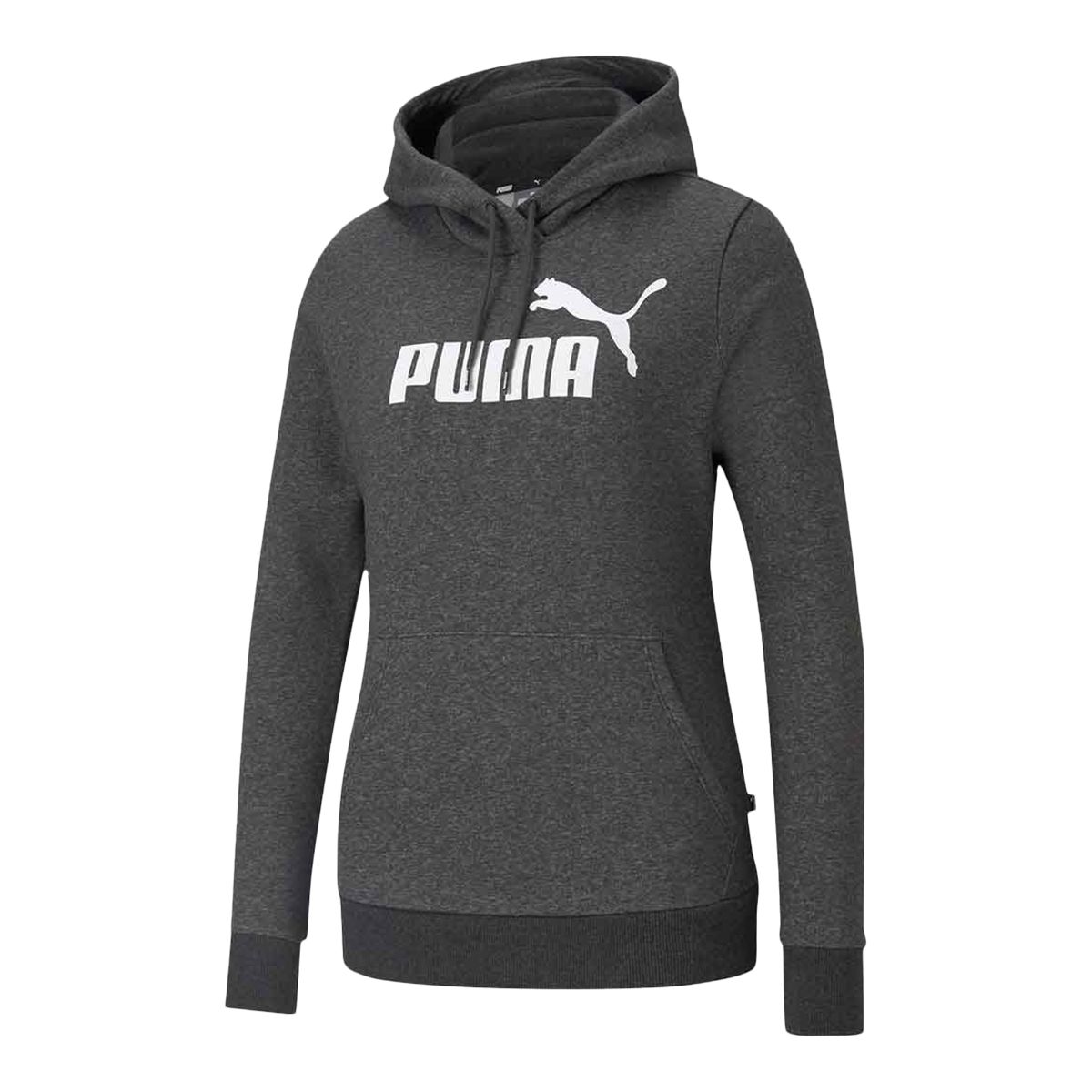 PUMA Women's Essential Logo Cropped Hoodie